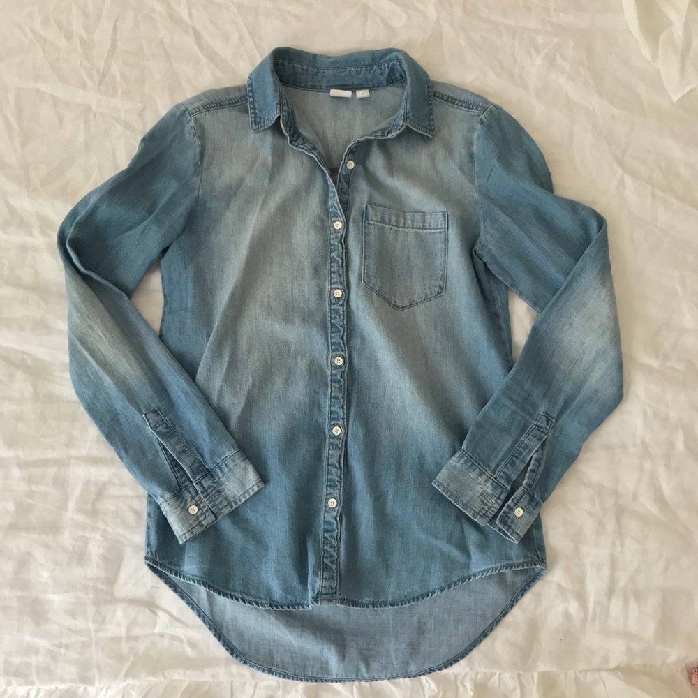 Nordstrom chambray button up